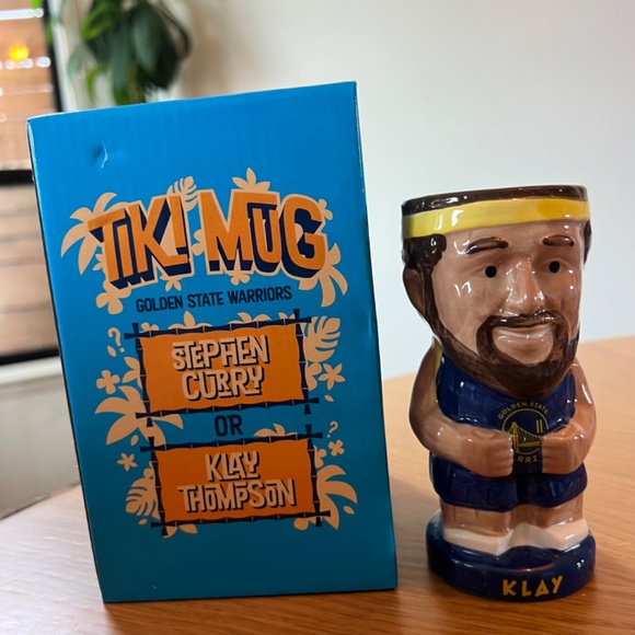 Klay Thompson Warriors Tiki Mug New In Box Golden State Warriors Collectors Mug - Picture 5 of 9